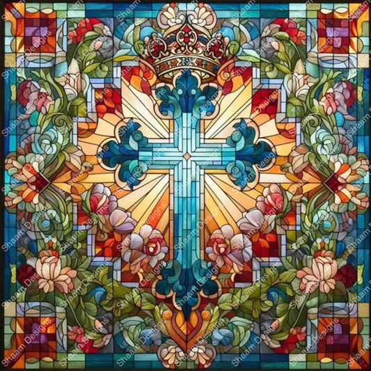 46 Kings Crown Quilt Vinyl Wraps