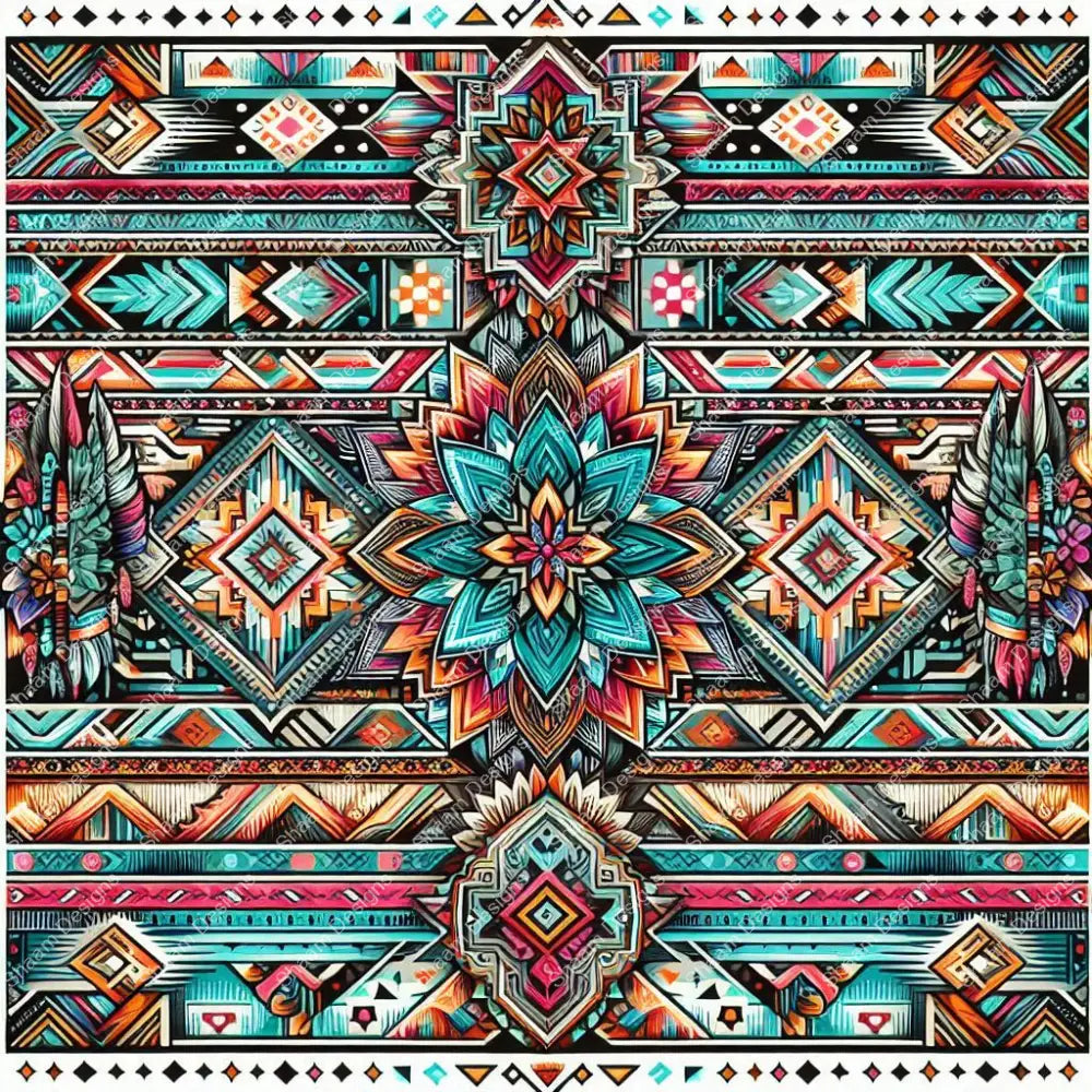 60 Aztec Blanket Vinyl Wraps