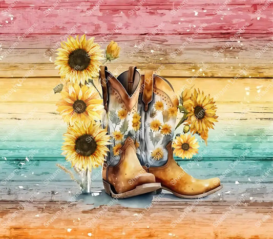 60 Sunny Boots Vinyl Wraps