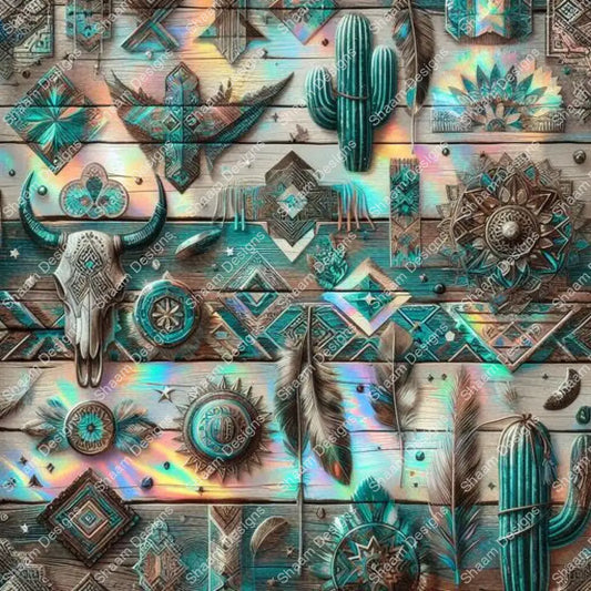 60 Old West Vinyl Wraps