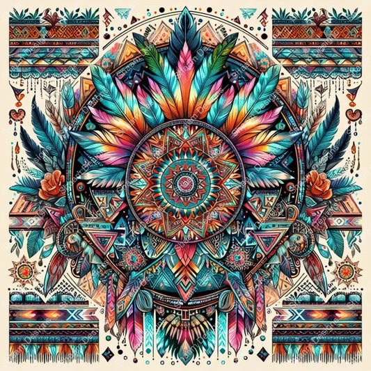 60 Tribal Circle Vinyl Wraps
