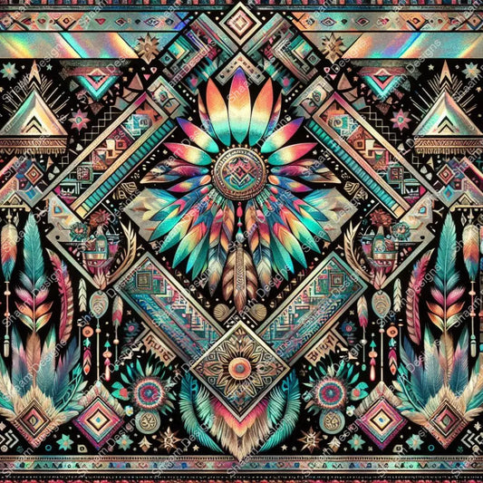 60 Tribal Feather Vinyl Wraps