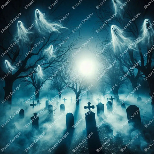 62 Ghost Haunting Vinyl Wraps