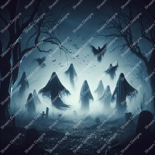 62 Ghostly Vinyl Wraps