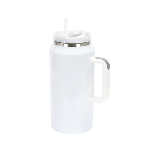 64oz Sublimation Quencher Travel Mug with Handle Tumblers