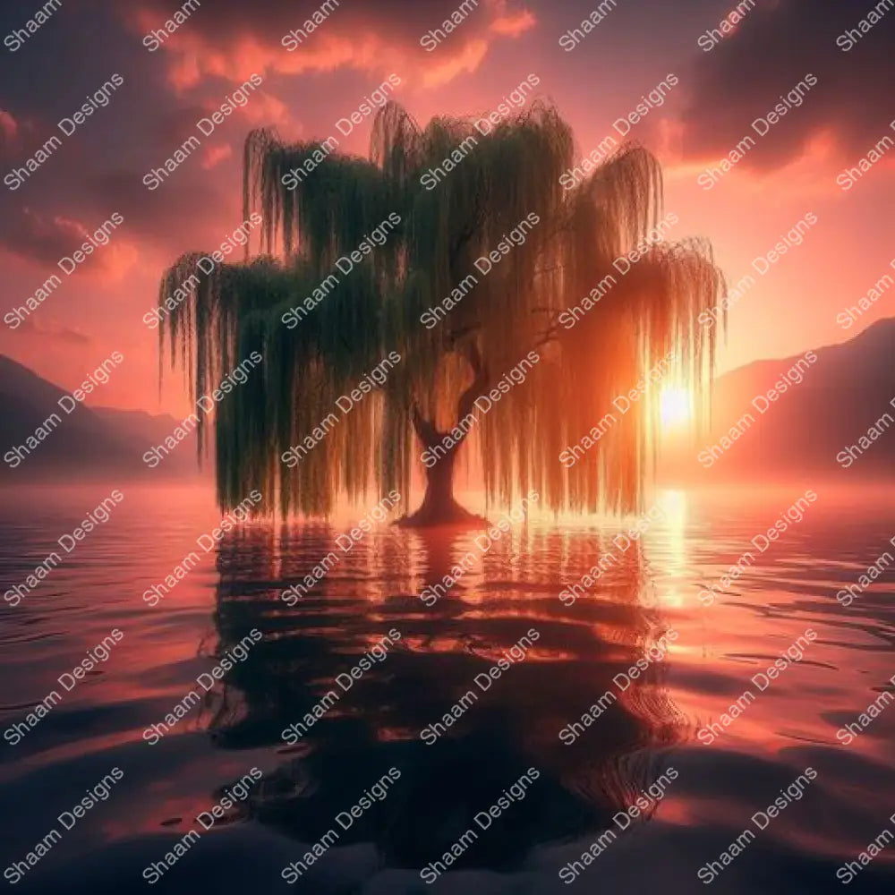 24 Weeping Willow Tears Vinyl Wraps