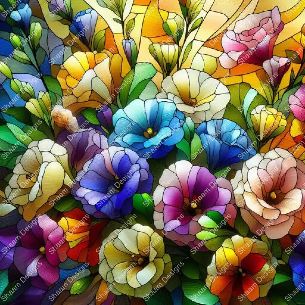 37 Flower Garden Vinyl Wraps