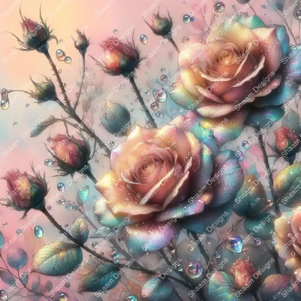 7 GO WHITE RAINBOW Vinyl Wraps