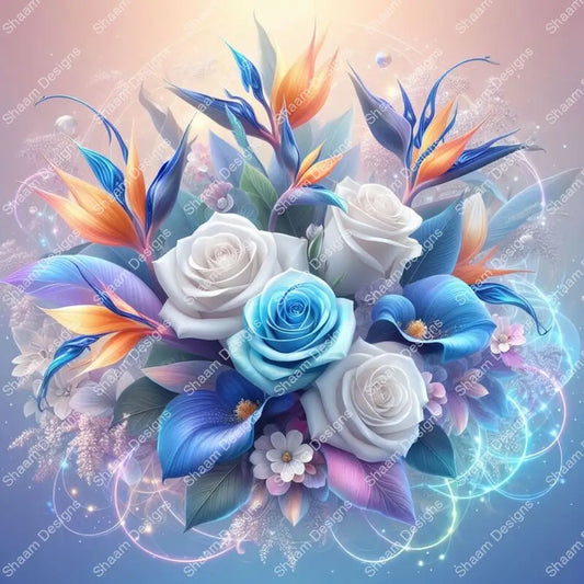 7 Jewel Bouquet Vinyl Wraps