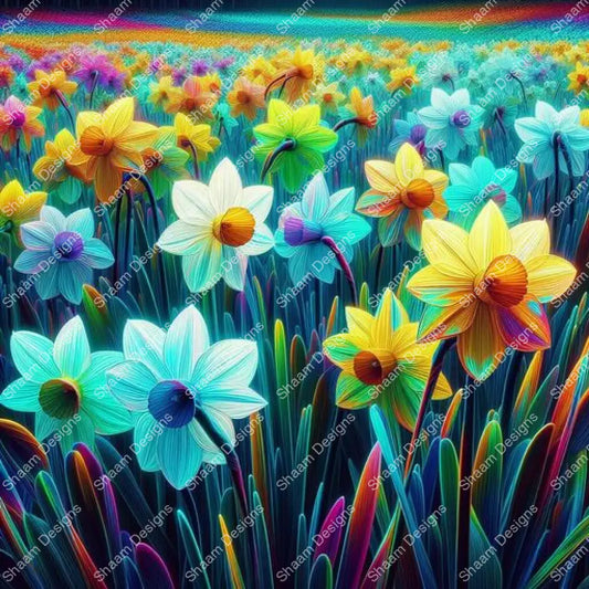 10 Rainbow Fields Vinyl Wraps