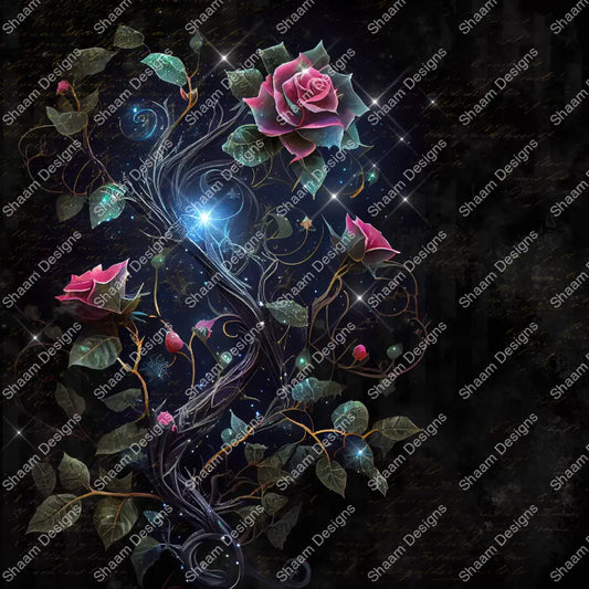 7 Rose Vine Vinyl Wraps