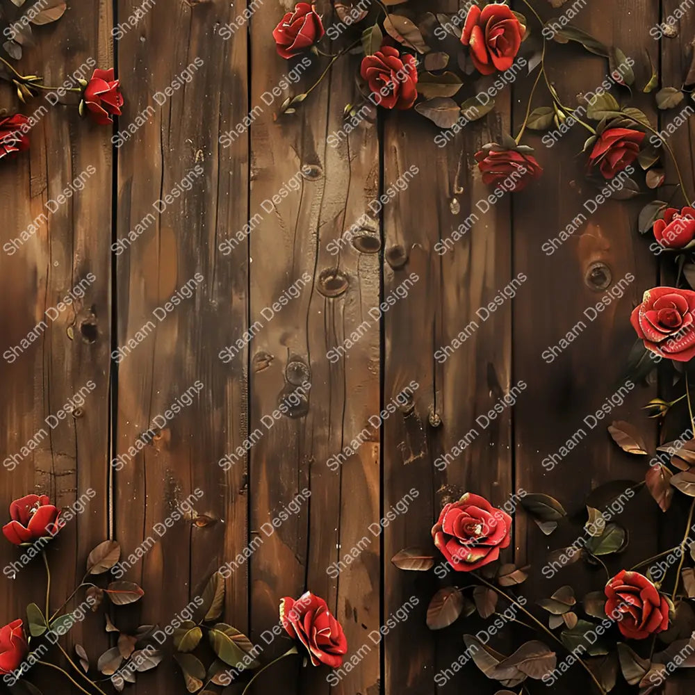 7 Wood Rose05 Vinyl Wraps