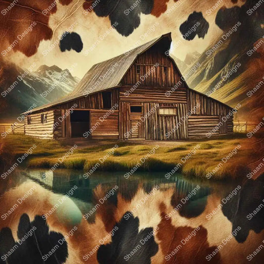 72 GO COW BARN Vinyl Wraps