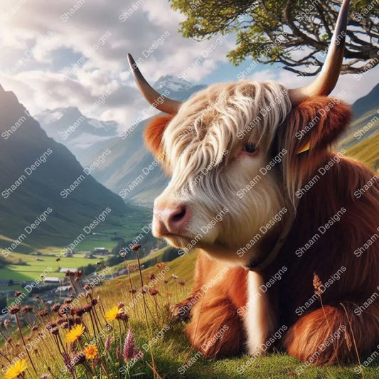 12 H Cow Mountain Top Vinyl Wraps