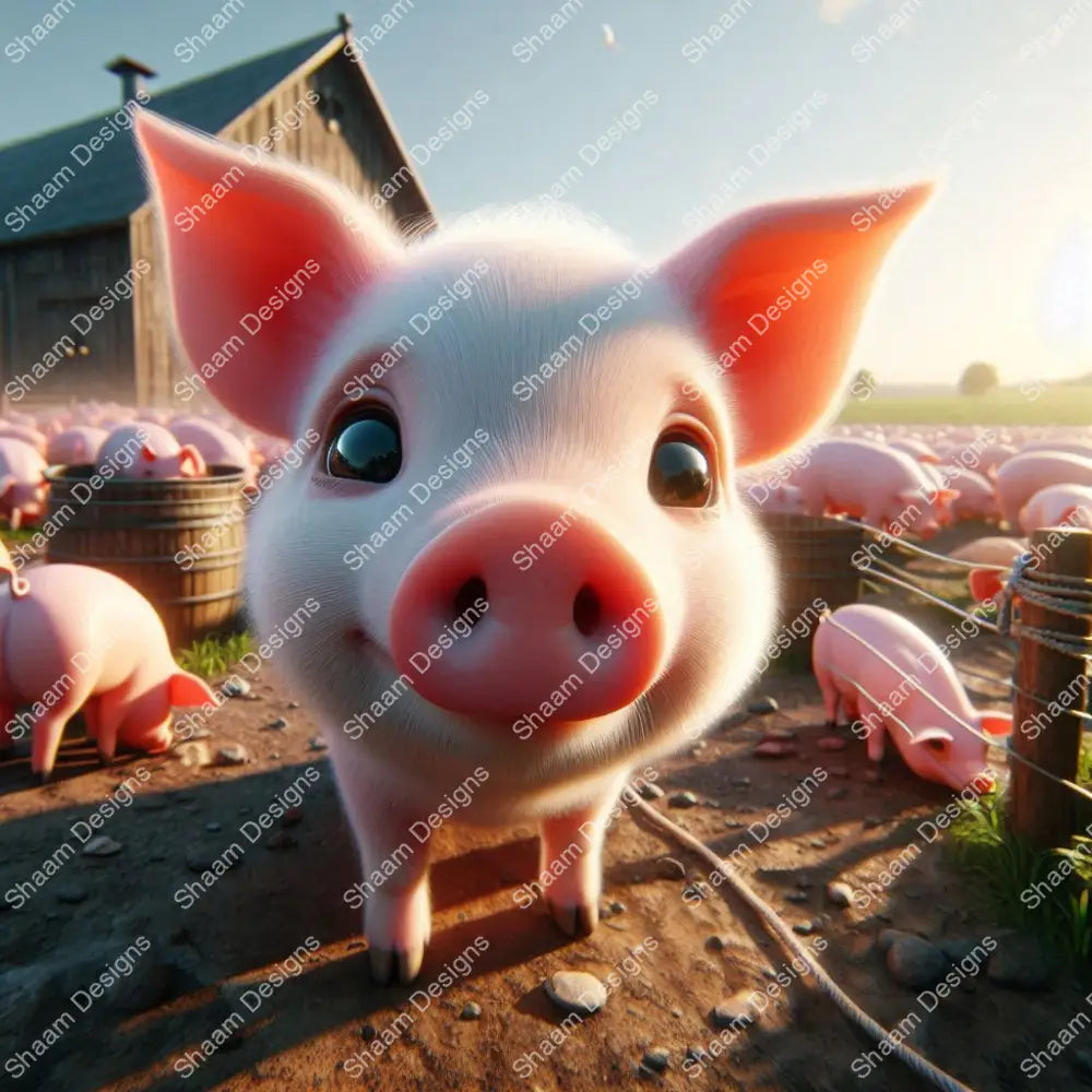 75 Pig Selfie Vinyl Wraps