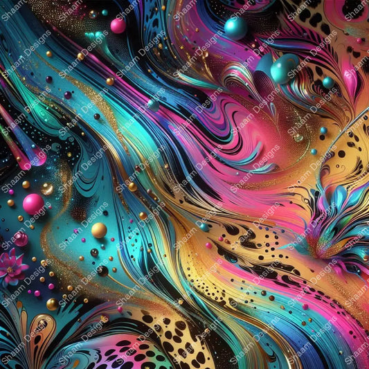 70 Melted Color Vinyl Wraps