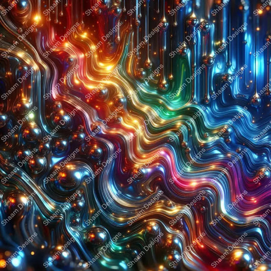 70 Rain Of Color Vinyl Wraps