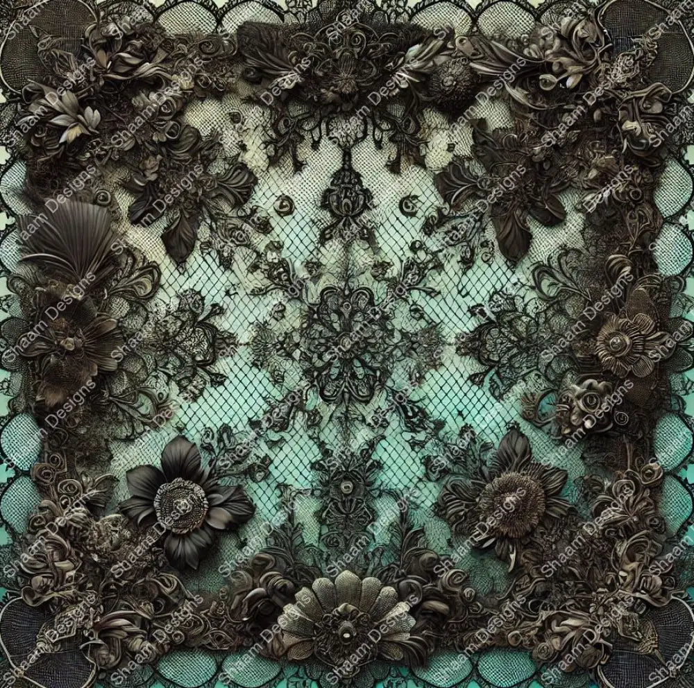 70 Lace Adorned Vinyl Wraps