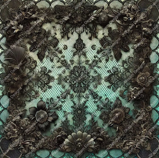 70 Lace Adorned Vinyl Wraps