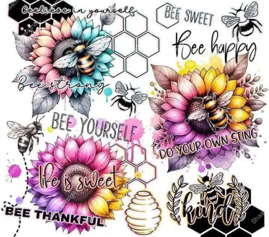 78 Bee Yourself Vinyl Wraps