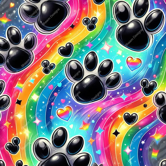 8 Moonbeam Paws Vinyl Wraps