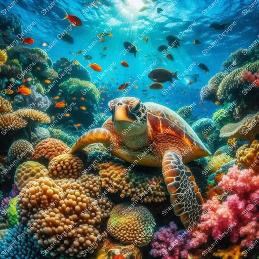 32 Sea Turtle Vinyl Wraps