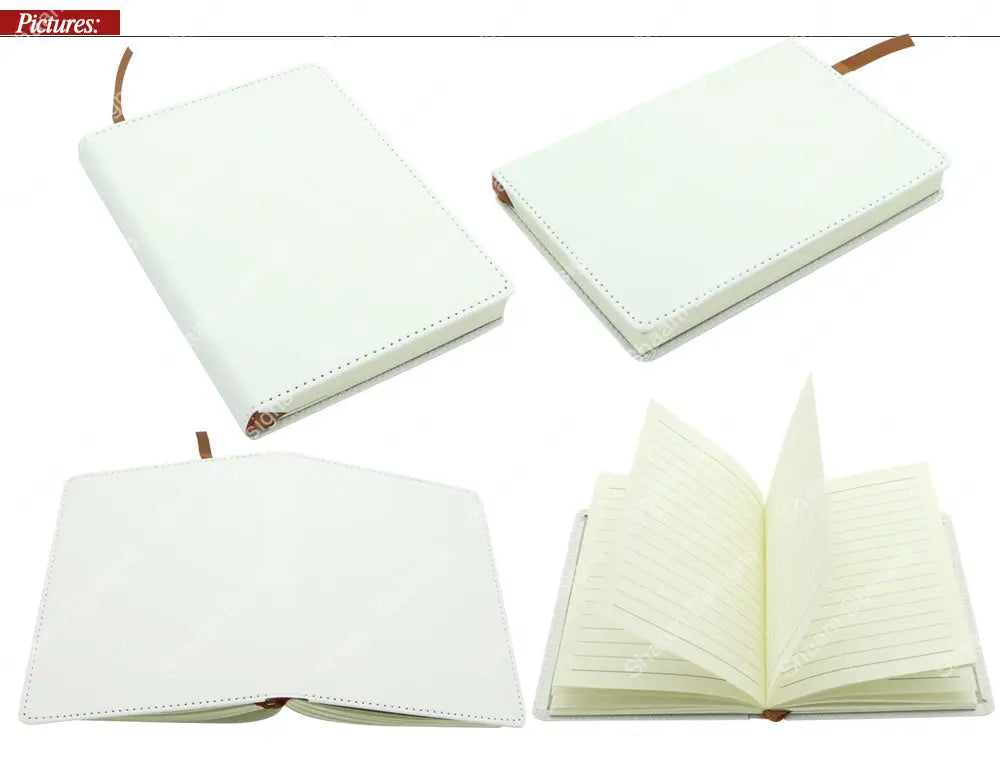 Journals Sublimation A5 size Blank Diary Notebook - 5.5 x 8’’ - Tumblers